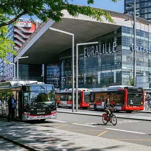 Multimodalité de Keolis à Lille