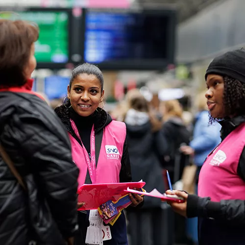Agentes d'accueil SNCF