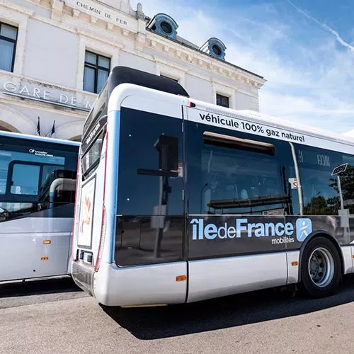Bus Keolis gare de Meaux