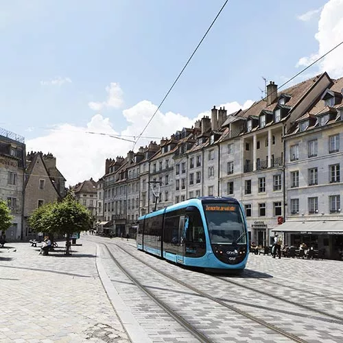 Tramway Keolis à Besançon