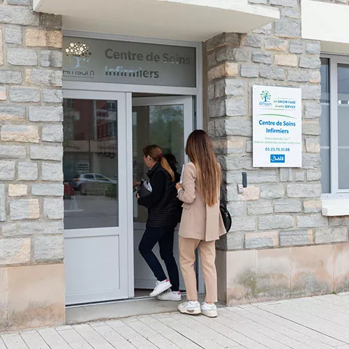 Centre de soins en gare de Soissons