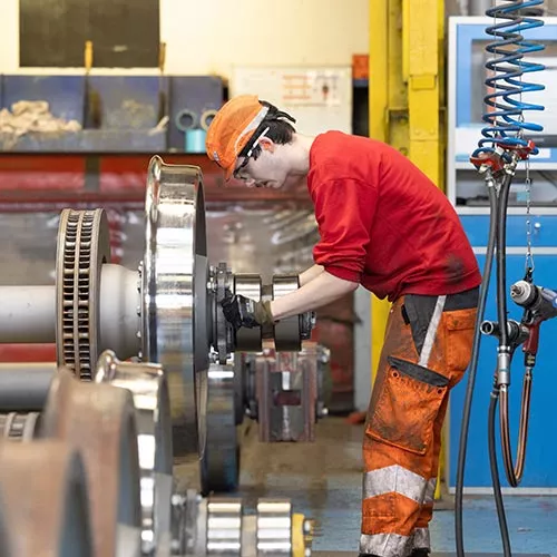 SNCF, maintenance des essieux
