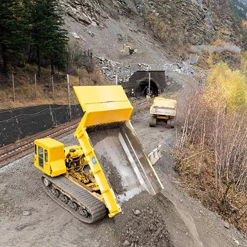Travaux de SNCF Réseau suite à l'éboulement dans la vallée de la Maurienne