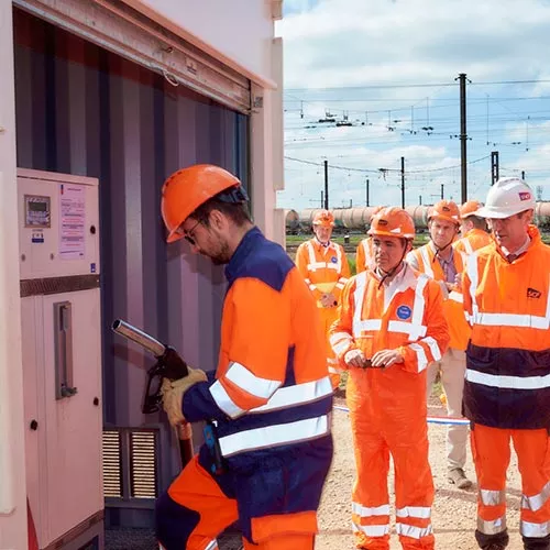 Cuve de biocarburant pour les trains de fret