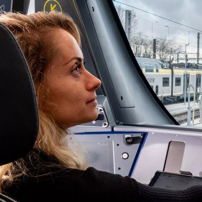 Conductrice de la traction au Centre Gevery Chambertin