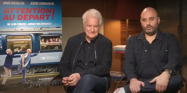 André Dussollier et Jérôme Commandeur